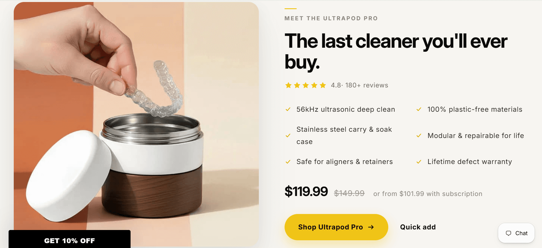 Idyll Dental Ultrapod Review (2026): Best Ultrasonic Cleaner?
